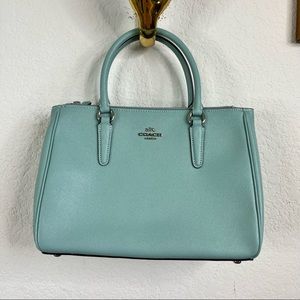 Coach NY Surrey Leather Carryall Bag